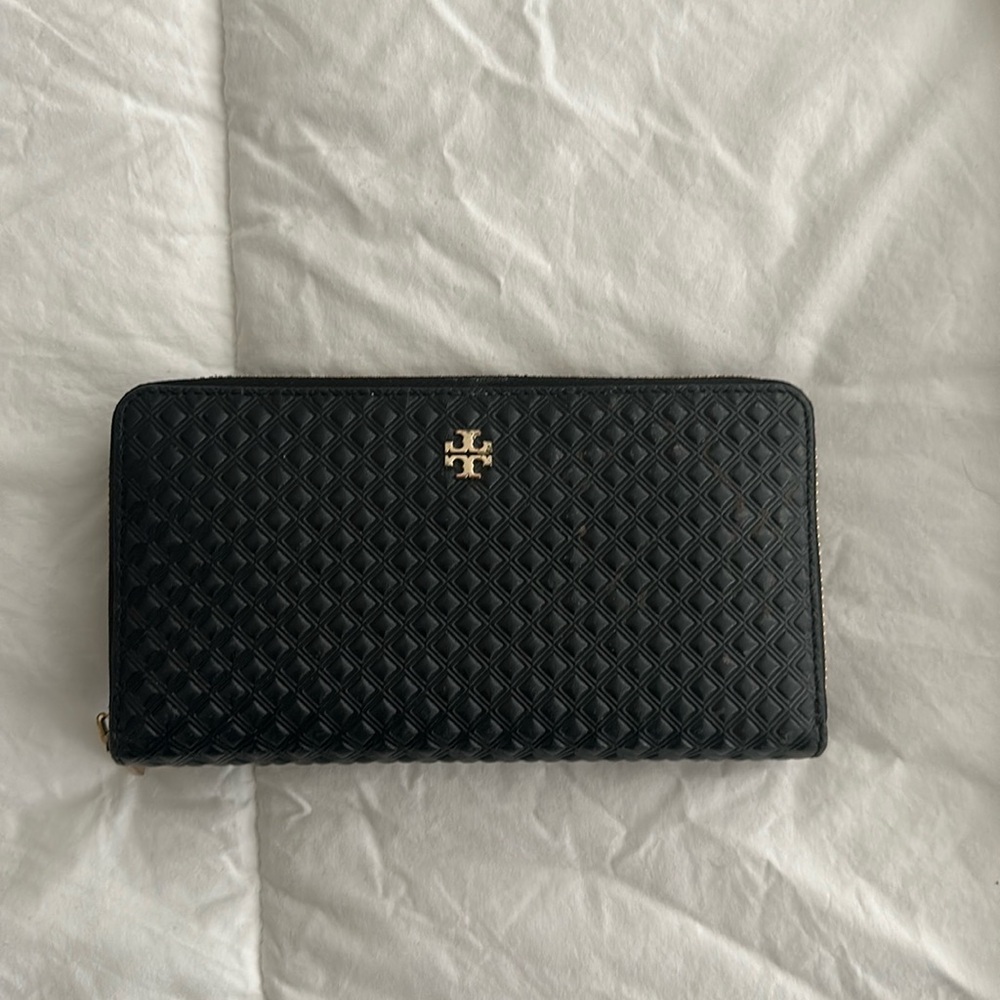 Tory Burch Wallet black leather